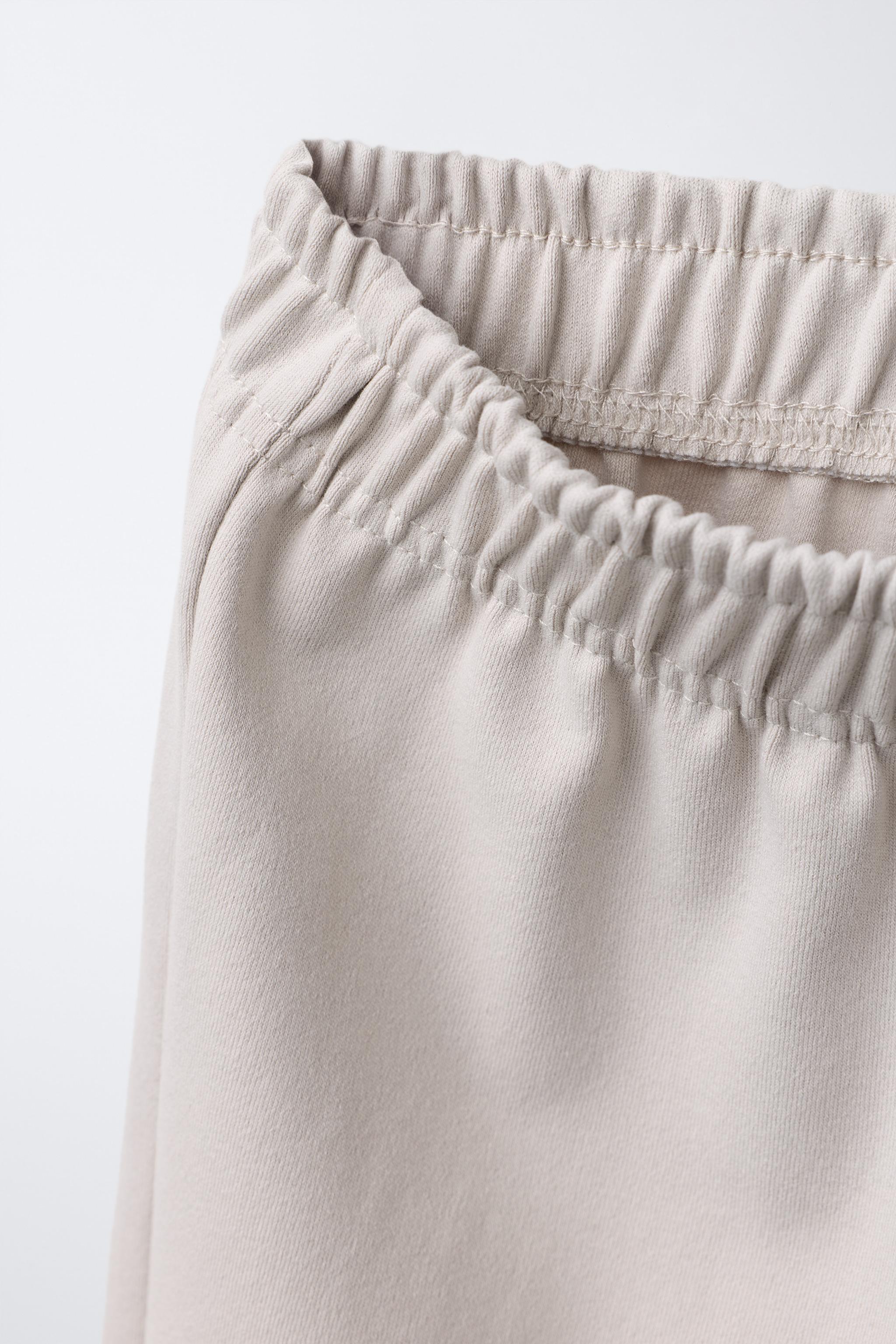 ENSEMBLE INTERLOCK SWEAT ET PANTALON LARGE